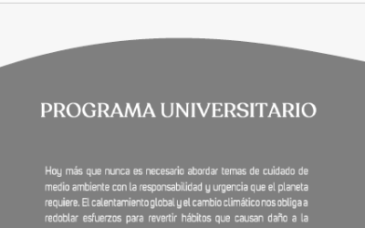 PROGRAMA UNIVERSITARIO DE EDUCACIÓN AMBIENTAL