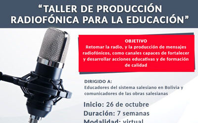 INAUGURACIÓN CURSO EN PRODUCCIÓN RADIOFÓNICA PARA LA EDUCACIÓN