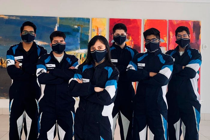 El Equipo VEMEC (Vehículos Mecatrónicos) de la UCB La Paz participará en la competencia internacional NASA Human Exploration Rover Challenge 2021