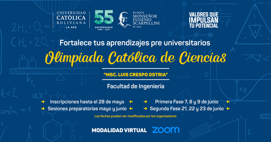 Olimpiadas Católica de ciencias
