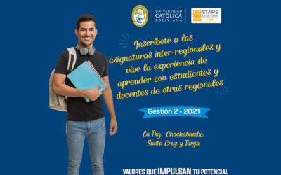 Oferta de materias Interregionales 2/2021