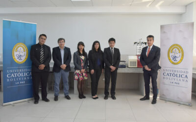 La U.C.B. recibe premiación por su proyecto de “Innovación Minera en la Región Andina”