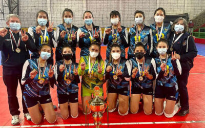 LA “CATO” 12 AÑOS CAMPÉON EN VOLEIBOL FEMENINO