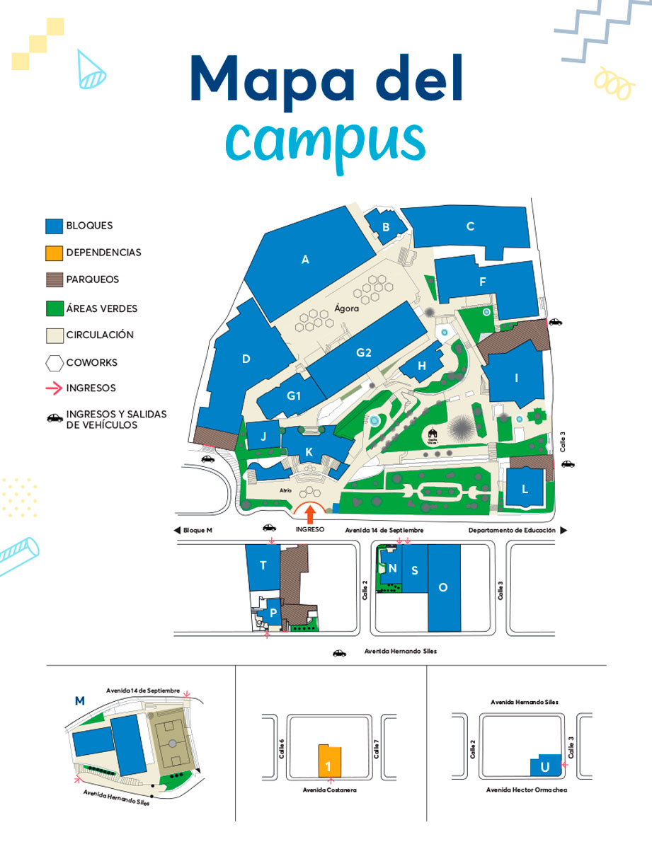 Mapa UCB | Universidad Católica Boliviana "San Pablo"