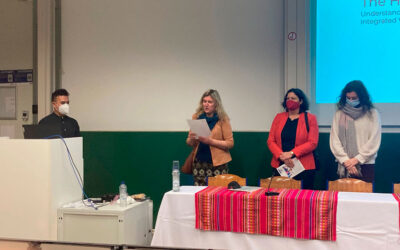 Afnan Agramont defendió su tesis doctoral “El rostro humano del agua” obteniendo la nota más alta en la evaluación del VLIR UOS UCB 