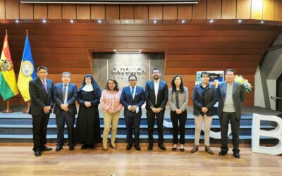 Conmemoración por los 22 años de la carrera de Ingeniería de Telecomunicaciones y 53 años del Día Internacional de las Telecomunicaciones y la Sociedad de la Información.