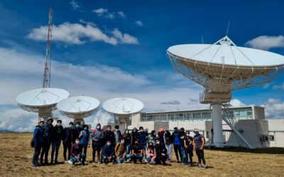 La carrera de Ingeniería de Telecomunicaciones visitó la estación terrena de Amachuma