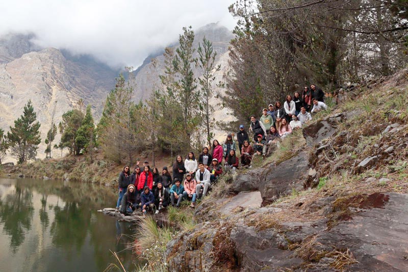 Estudiantes de la Cato visitarón Pongo para contribuir a la competencia internacional «City Natural Challenge»