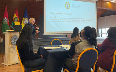 La comunidad universitaria de la UCB inició proceso de Evangelización ALPHA