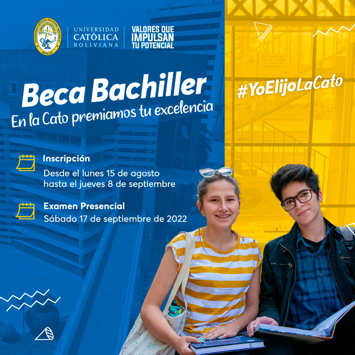 Beca Bachiller | Universidad Católica Boliviana "San Pablo"