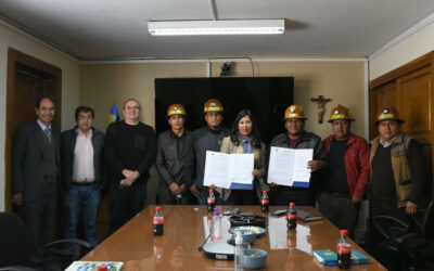 La U.C.B. firma de convenio con FECOMAN LP RL