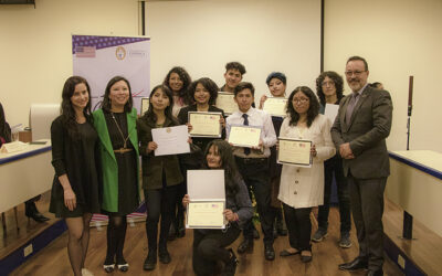 La primera Generación de Becarios Afro-Bolivianos del Programa “College Horizons Outreach Program” celebran su Graduación