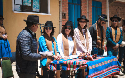 Firma de Convenio Interinstitucional entre la UCB y la Central Agraria Campesina de Chojasivi