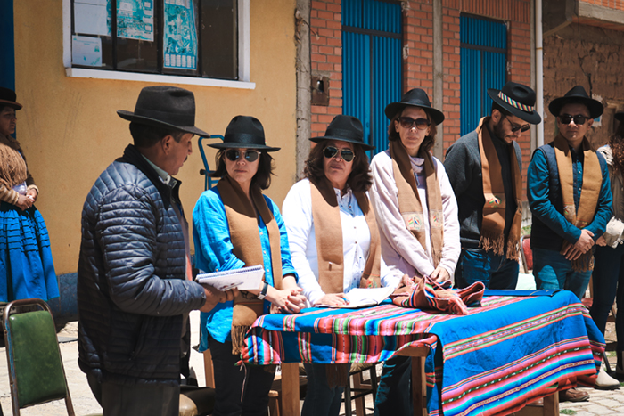 Firma de Convenio Interinstitucional entre la UCB y la Central Agraria Campesina de Chojasivi