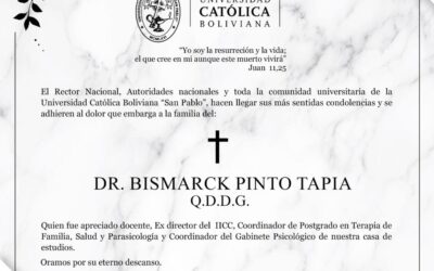 Obituario Dr. Bismark Pinto Tapia