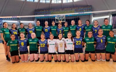 La Selección Boliviana de Voleibol y La Cato entrenaron juntos