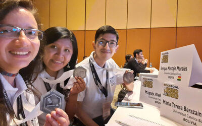 Estudiantes de la UCB obtienen el tercer lugar en el l concurso internacional ROCKBOWL