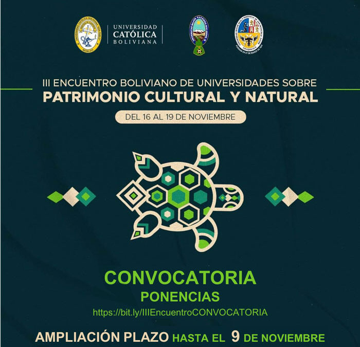 III Encuentro de Universidades sobre el Patrimonio Cultural y Natural