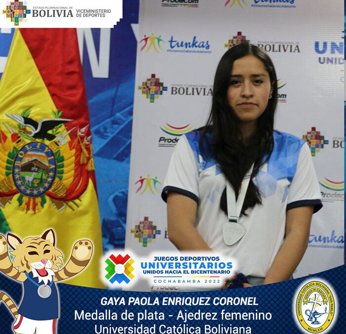 Medalla de Plata en ajedrez para la Cato