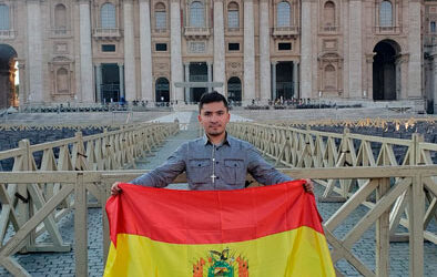 Bryan Vela Saavedra: Nombrado Embajador de la Paz de Bolivia