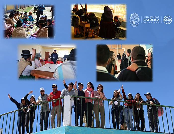 CREANDO FUTUROS EN CHOJASIVI: PRIMERA VISITA A LA COMUNIDAD POR PARTE DEL EQUIPO DEL PROYECTO CREA-UCB SEDE LA PAZ