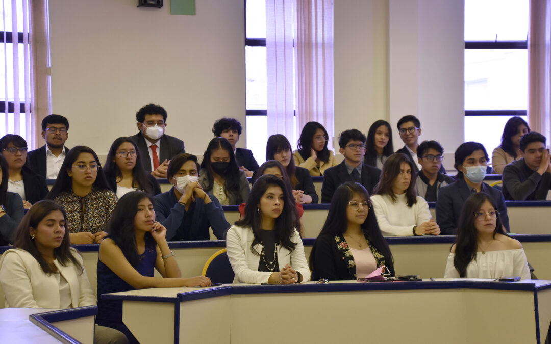 Las Sociedades Científicas Estudiantiles de la U.C.B. fueron posesionadas en un acto formal