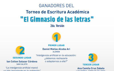 Ganadores del Torneo de Escritura Académica «GYM de las letras»