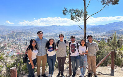 Estudiantes de Ingeniería Biomédica realizan pruebas de radiación en sectores de La Paz para futuras investigaciones.