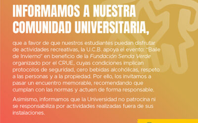 Comunicado Baile de Invierno