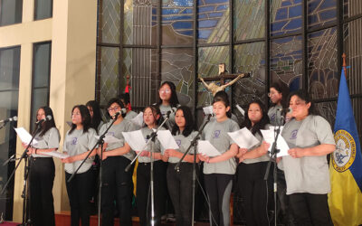 Premiación al concurso Serenata a la Virgen