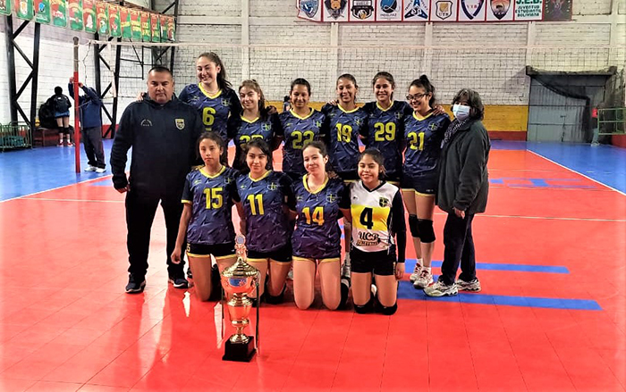 LA “CATO” CAMPEÓN EN LA CATEGORÍA MENORES DE VOLEIBOL
