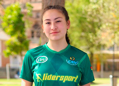 JUGADORA DE LA CATO EN LA PRESELECCIÓN BOLIVIANA DE VOLEIBOL