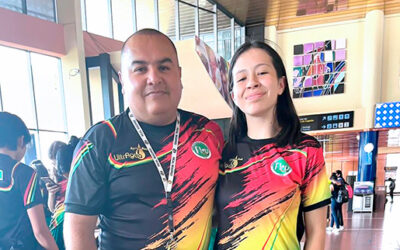 La “Cato” en la Selección Boliviana de Voleibol