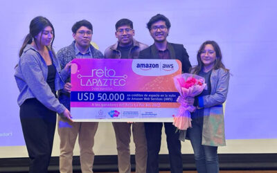 Estudiantes de Ingeniería en Innovación Empresarial ganaron el concurso «Reto LaPaz Tech-AWS 2023»