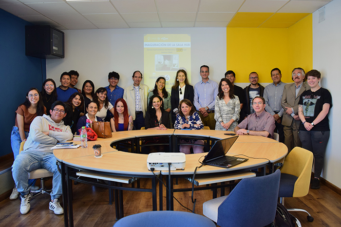 Inauguración de la sala HUB Sede La Paz del Proyecto CReA U.C.B.