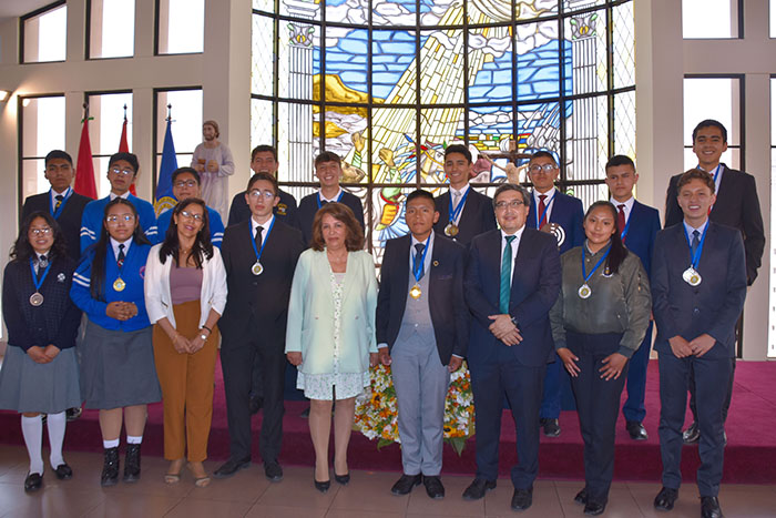 Premiación de la 18° versión de la Olimpíada Católica de Ciencias (OCC)