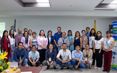 Docente investigadora del CINAES (Ingeniería Ambiental) participa en una capacitación internacional en Ecuador
