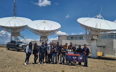 Estudiantes de la carrera de Ingeniería en Telecomunicaciones sedes La Paz y Cochabamba, realizan primer encuentro académico.