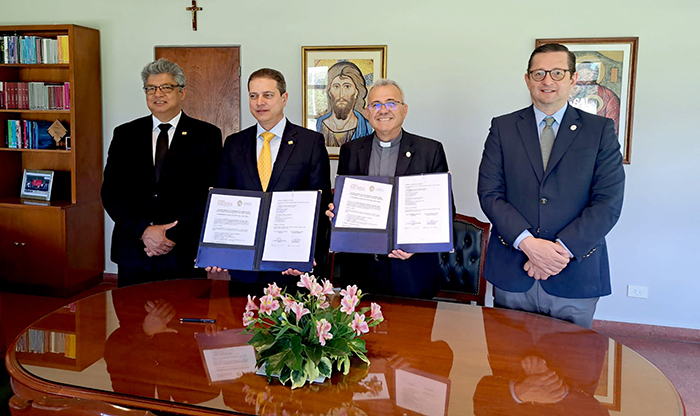 Nuevo Convenio entre la Universidad Católica Boliviana “San Pablo” y la Universidad Católica de Costa Rica abre nuevos espacios de intercambio estudiantil y de docentes.