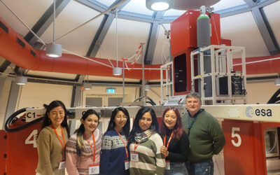 Las “Casi Inges” retornan de su estadía en la Agencia Espacial Europea