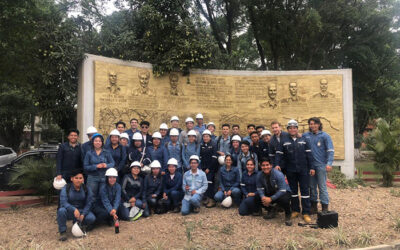 Estudiantes de Ingeniería Industrial visitaron empresas importantes en la ciudad de Santa Cruz