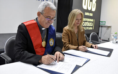 La U.C.B. y la Universidad Católica Portuguesa firman convenio de cooperación