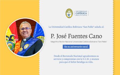 Celebramos el cumpleaños de nuestro rector P. José Fuentes Cano