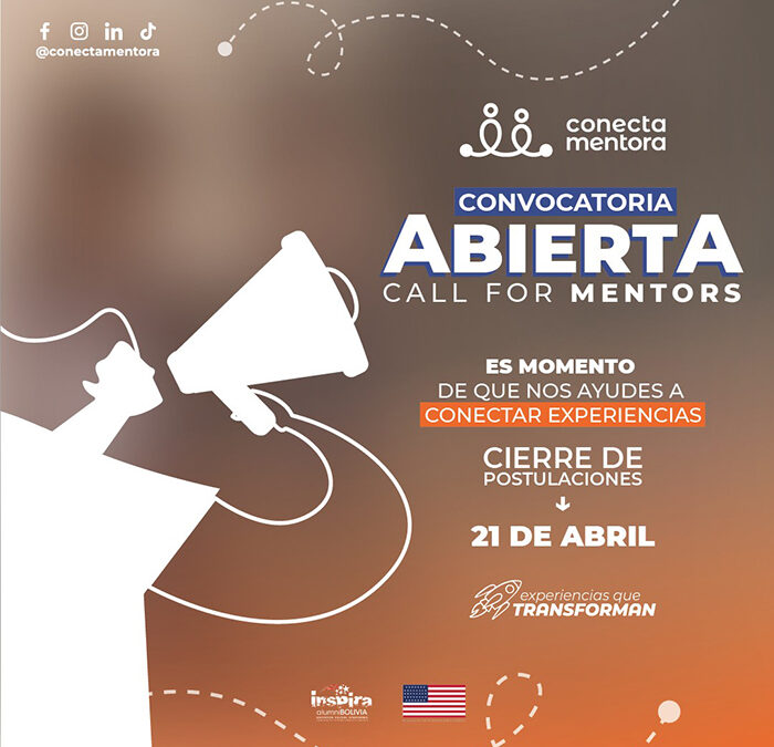 Convocatoria para Mentores del Programa Conecta Mentora