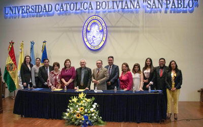 Universidad Católica Boliviana recibe acreditaciones para cuatro carreras destacadas en La Paz y Cochabamba