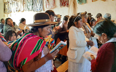 Entrega de proyectos de restauración para el Altiplano de Oruro