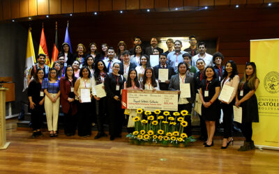 La U.C.B. es anfitriona del concurso Falling Walls Lab Bolivia 2024