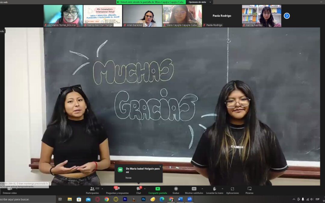 Evento internacional sobre juego y didáctica