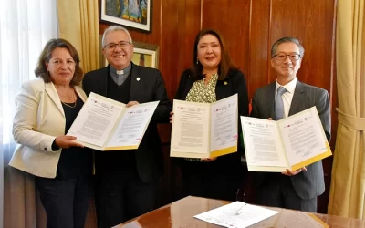 Convenio de cooperación interinstitucional para la enseñanza de japonés en la U.C.B.
