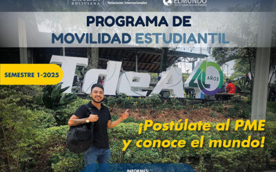 Programa de Movilidad Estudiantil UCB por el Mundo abre la convocatoria para el semestre 1-2025